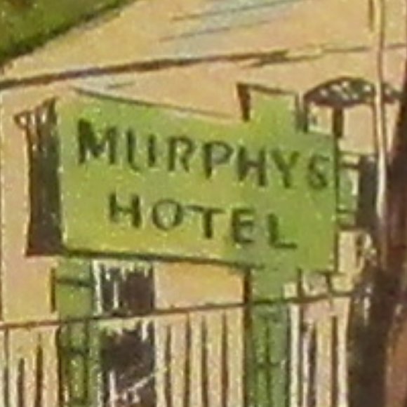 Original Watercolor "MURPHY'S HOTEL" - Picture 5 of 9